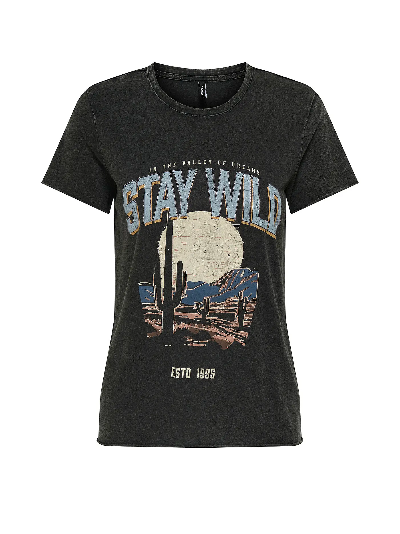 ONLY | T-Shirt ONLLUCY | schwarz